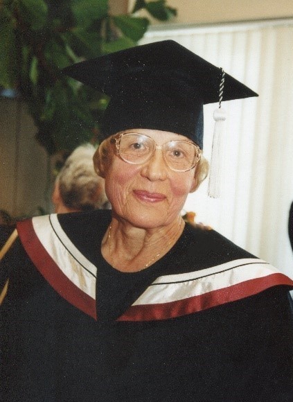 Mirdza Neidere, Rīgas Stradiņa universitātes Goda doktore, 2005. gads. RSU arhīva foto